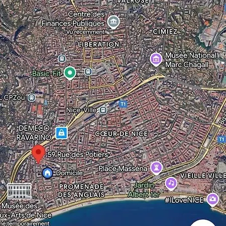 Nice-centre A 300m De La Promenade Des Lägenhet *